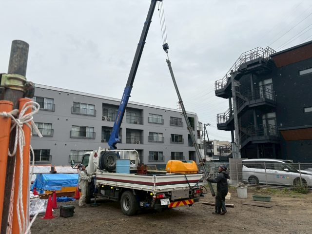 鶴見区安田 鉄骨 倉庫付き事務所